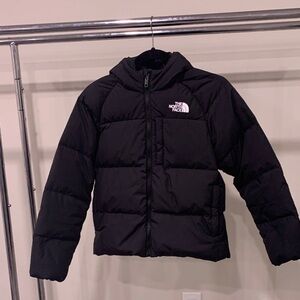 The North Face Black Hooded Down Puffer Jacket